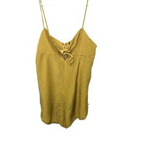 Urban Outfitters Motel Yellow Romper Womens Size Medium Roman Playsuit
